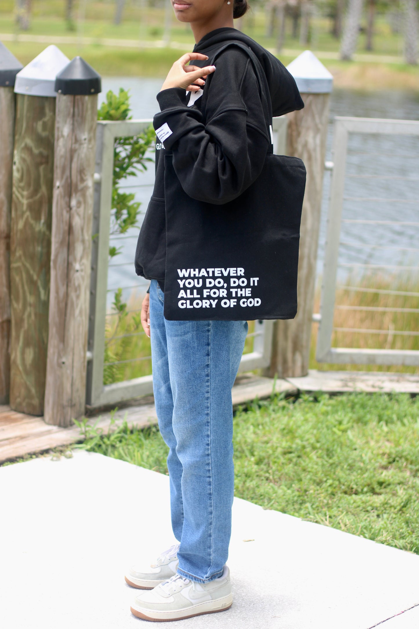 'For God's Glory' Tote Bag