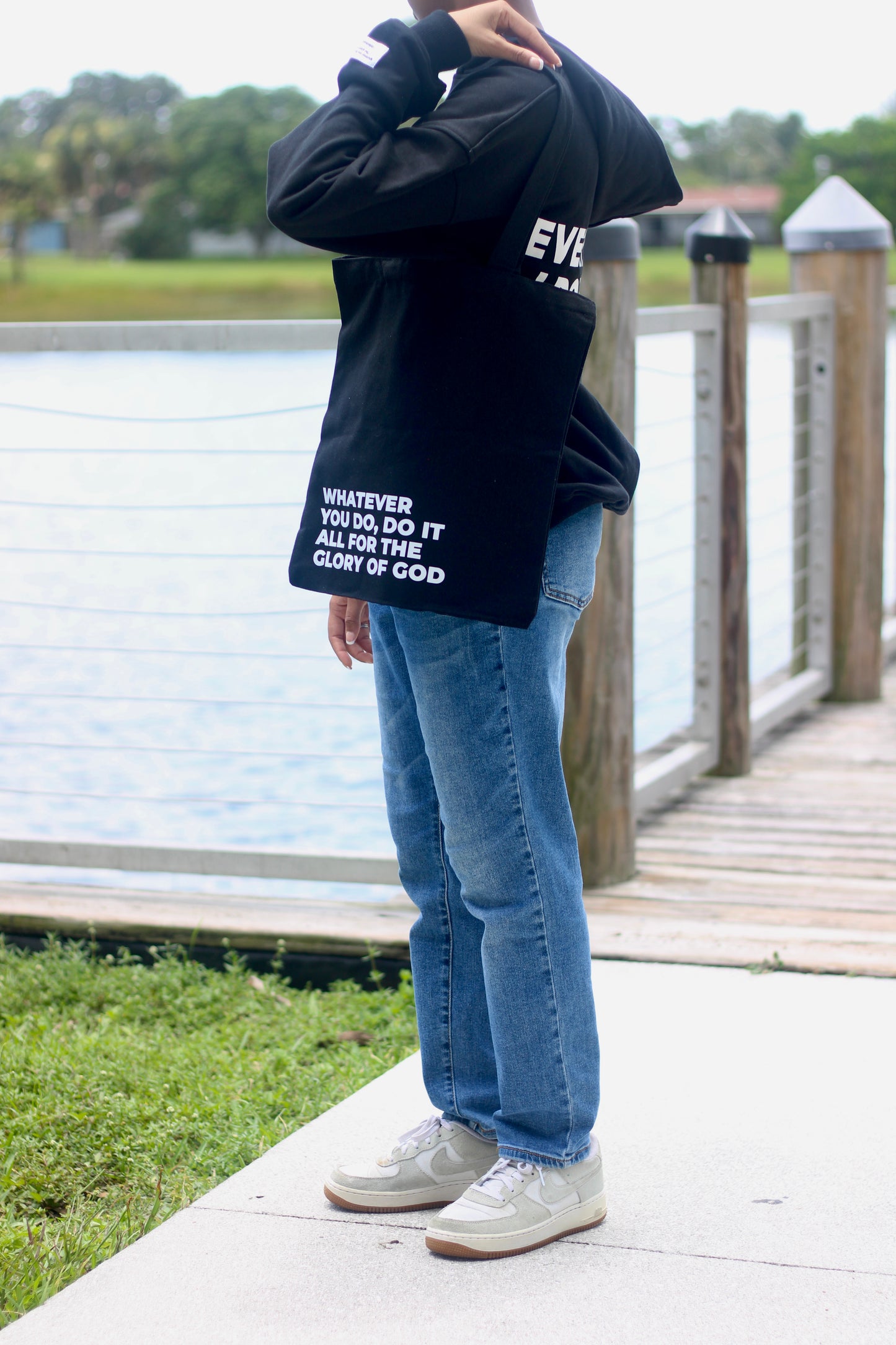 'For God's Glory' Tote Bag