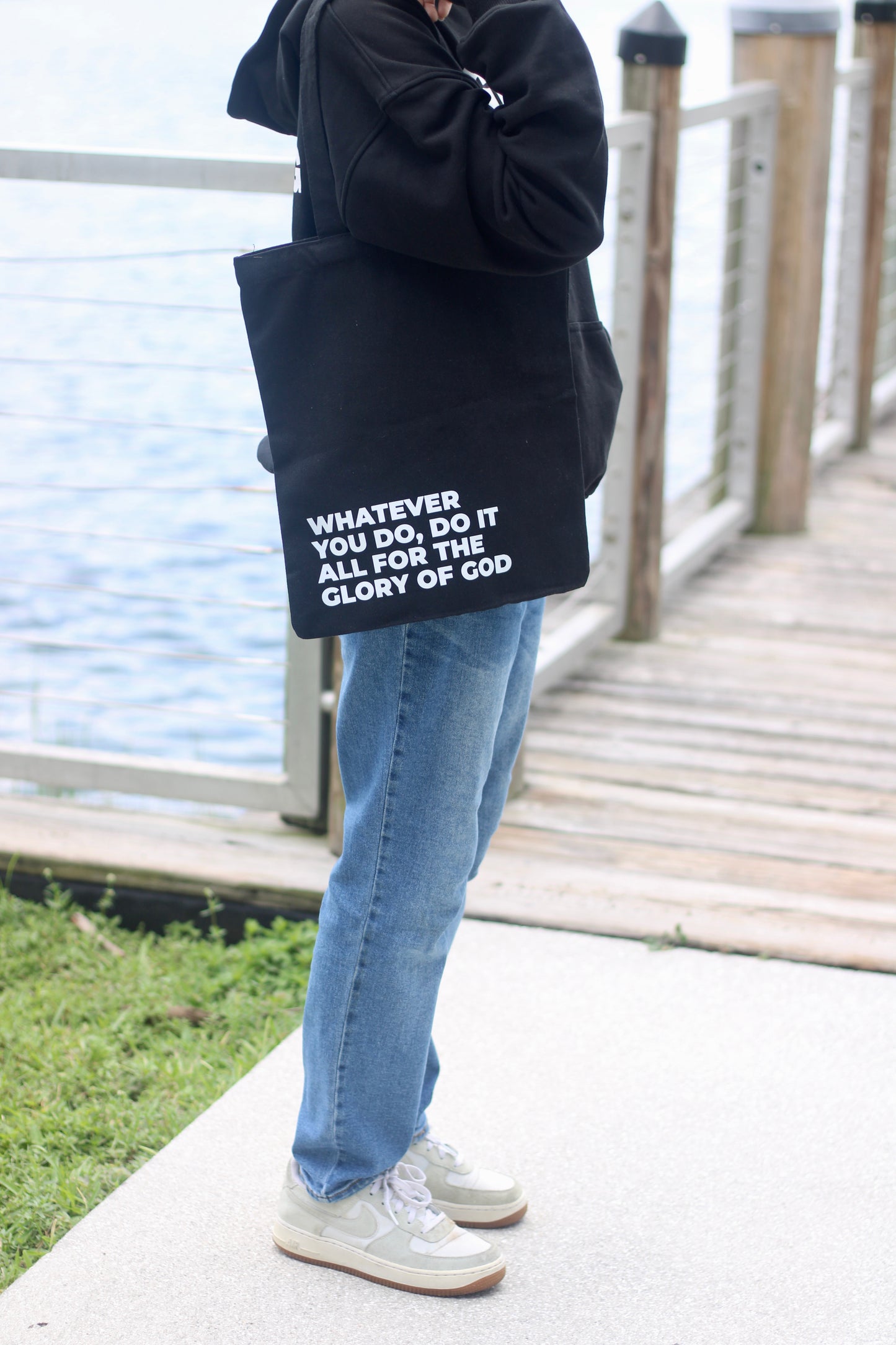 'For God's Glory' Tote Bag
